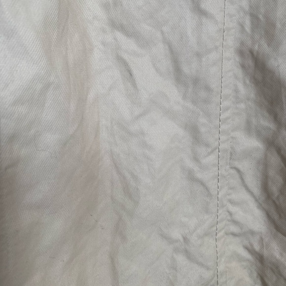 Creenstone trench coat size Euro 46 (size 13US), cream with tan fur collar - Picture 11 of 11